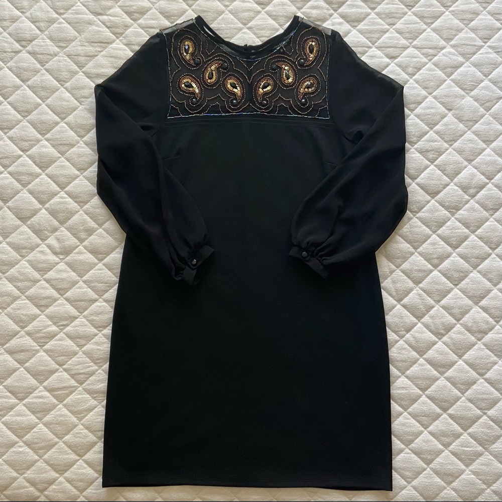 Debenhams Collection, Black Embellished Midi Dress